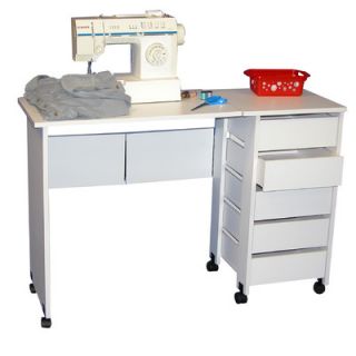 Venture Horizon VHZ Office Mobile Armoire Desk 1010 Finish: White