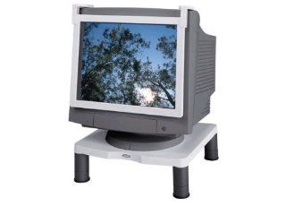 FELLOWES INC FELLOWES MONITOR RISER STANDARD DISPLAY STAND WHITE Non Skid Rubber Foot Rings: Computers & Accessories