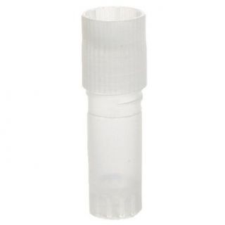 Nalgene 5000 1012 Polypropylene System 100 Sterile Cryogenic Vial with Silicone Gasket and Polypropylene Closure, 1.0mL Volume, 12mm OD x 38mm Height (Case of 500): Science Lab Sample Vials: Industrial & Scientific