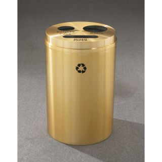 Glaro, Inc. RecyclePro Triple Stream Recycling Receptacle BPW 20 BE BE BOTTLE