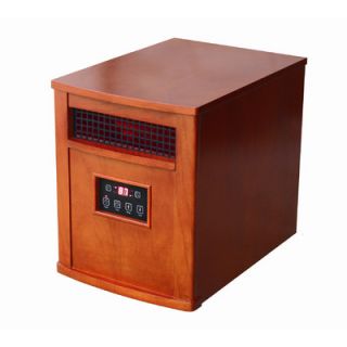 World Marketing Quartz Infrared Cabinet Electric Space Heater with Programmab