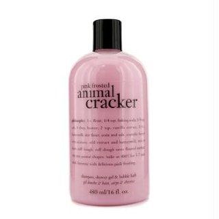 Philosophy Pink Frosted Animal Cracker (Shampoo, Shower Gel and Bubble Bath)16 fl. oz. : Bath And Shower Product Sets : Beauty