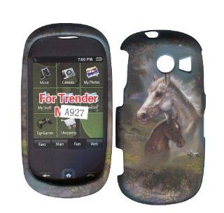 2D Racing Horses Samsung Flight 2, II A927 Case Cover Hard Phone Cover Snap on Case Faceplates: Cell Phones & Accessories
