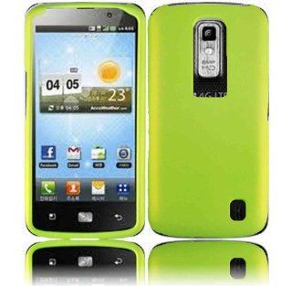 Neon Green Hard Case Cover for LG Nitro HD P930: Cell Phones & Accessories