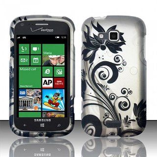 Black Swirl Hard Cover Case for Samsung ATIV Odyssey SCH I930 Cell Phones & Accessories