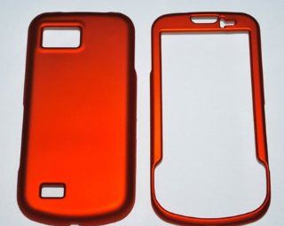 Samsung Behold II / T939 smartphone Rubberized Hard Case   Red Cell Phones & Accessories