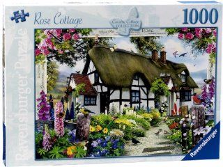 Ravensburger Rose Cottage 1000 Piece Puzzle: Toys & Games