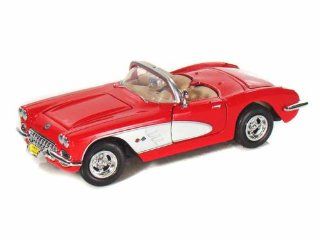 1959 Chevy Corvette Convertible 1/24 Red: Toys & Games