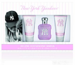 New York Yankees 3 Piece Gift Set for Women : Fragrance Sets : Beauty