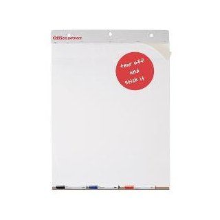 Office Depot(R) Brand 30% Recycled Self Stick Easel Pads, 25In. X 30In., Unruled, 40 Sheets, White, Pack Of 2  Mouse Pads 