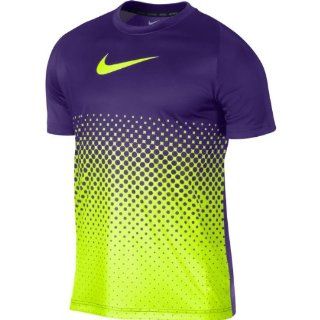 NIKE Men's GPX Gradient Short Sleeve Soccer T Shirt   Size: 2xl, Court Purple/volt : Sports Fan T Shirts : Sports & Outdoors