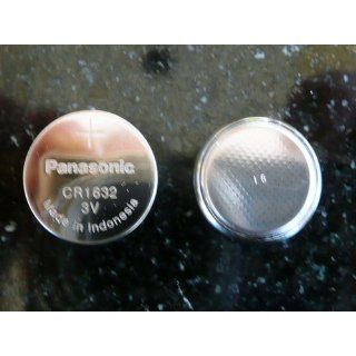 Panasonic CR1632 Multi Purpose including Remote Control for Cars 3 Volt Lithium Coin Battery pack of 5: Electronics