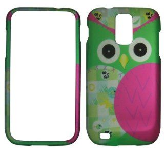 Night Bird Samsung Galaxy S 2 Hercules T989 (only T  Mobile) Case Cover Hard Phone Case Snap on Cover Rubberized Touch Protector Faceplates: Cell Phones & Accessories