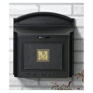 Whitehall Mailboxes: Monogramed Wall Mount Mailbox    