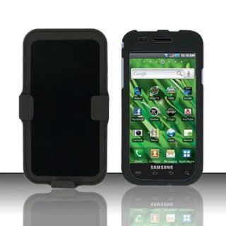 Black Heavy Duty Holster Cover Case for Samsung Galaxy S Vibrant 4G SGH T959 SGH T959V C71B: Cell Phones & Accessories
