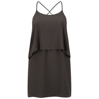 Vero Moda Womens Senna Mini Dress   Mink      Womens Clothing