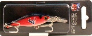 Houston Texans Minnow Crankbait NFL Fishing Lure : Fishing Diving Lures : Sports & Outdoors