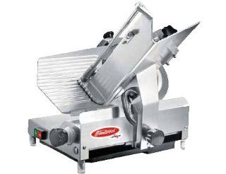 Fleetwood 312EC   Full Size Heavy Duty Slicer w/ Gravity Feed, Stainless Blade: Kitchen & Dining