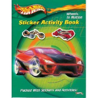 Hot Wheels Sticker Activity   Wheels in Motion (Hot Wheels Sticker Activity Books): Modern Publishing: 9780766608177: Books