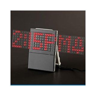Anelace Marquee Messager Portable Binary Alarm Clock: Toys & Games