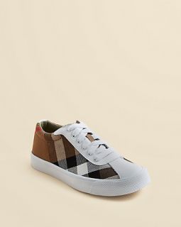 Burberry Boys' Check Sneakers   Toddler, Little Kid, Big Kid's