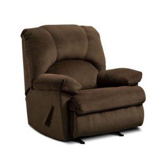 Shop Charles Handle Chaise Recliner Color: Montana Chocolate at the  Furniture Store