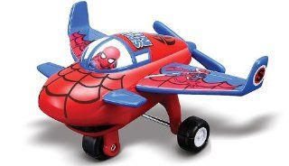 Marvel Super Hero Squad Spider Man Sky Squadies Die Cast Airplane Toys & Games