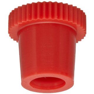 Kapsto GPN 985 / 0101 Polyethylene Grease Nipple Cap, Red, 6 mm Tube OD, 12 mm Length (Pack of 100): Pipe Fitting Protective Caps: Industrial & Scientific