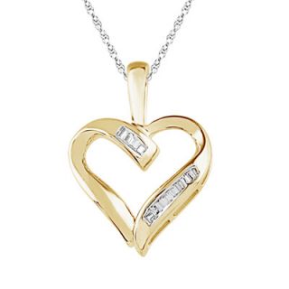 accent heart pendant in 10k gold orig $ 199 00 now $ 149 99 add to