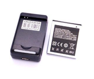 CyberTech Wall Charger & Extra Replacement Battery 1850mAh For Samsung Galaxy SGH T989 Hercules T Mobile: Cell Phones & Accessories