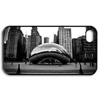 Cloud Gate in Chicago case for iPhone 4 4s / iPhone 4 4s case hard cases / iPhone 4 4s Design and made to order / custom cases: Cell Phones & Accessories