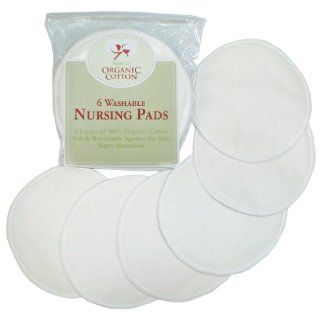 TL Care Organic Cotton Nursing Pads, Natural, 6 Count : Nursing Bra Pads : Baby