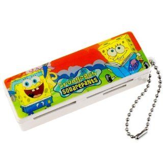 Lovely 4 in 1 MicroSD/SD/MS/M2 Card Reader with SpongeBob Pattern: Computers & Accessories