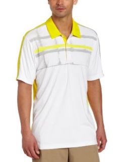 Adidas Golf Men's Climacool Velocity Print Polo, White/Marine, XX Large : Golf Shirts : Sports & Outdoors
