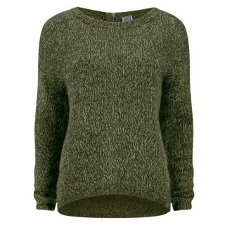 Vero Moda Womens Tango Zip Jumper   Green      Womens Clothing