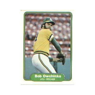 1982 Fleer #104 Bob Owchinko at 's Sports Collectibles Store