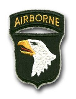 101st Airborne Division ( with cut edge ) 3" Military Patch: Automotive