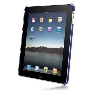 Hypercel Rubberized SnapOn Cover for Apple iPad   Dark Blue: Electronics