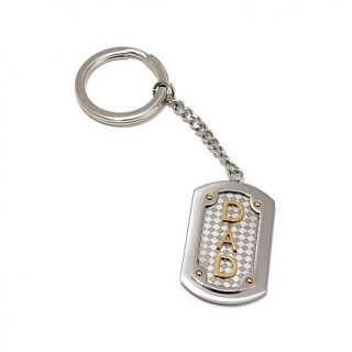 Michael Anthony Jewelry® "DAD" Dogtag Stainless Steel Key Chain