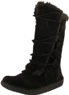 ROCKET DOG Hazel Womens Lace Up Suede Faux Shearling Boots Shoes Tribal Brown: Shoes