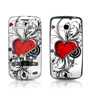 My Heart Design Protective Skin Decal Sticker for LG Optimus T P509 Cell Phone: Cell Phones & Accessories