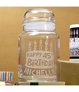 Personalized Birthday Treat Jar   Birthday Gifts   Cookie Jars