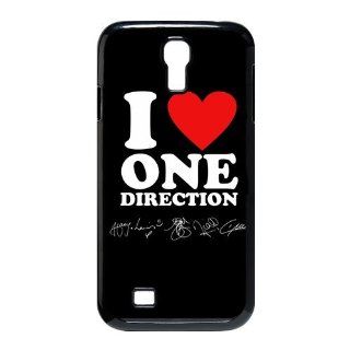 One Direction Samsung Galaxy S4 I9500 Case Cover I Love Heart: Cell Phones & Accessories