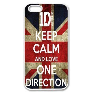 For Apple iPhone 5 One Direction SLIM WHITE Sides Case Cover Skin Mobile Phone Accessory: Cell Phones & Accessories