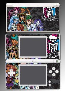 Monster High Fright Song Ghoul Spirit School Doll Video Game Vinyl Decal Skin Protector Cover for Nintendo DS Lite: Video Games