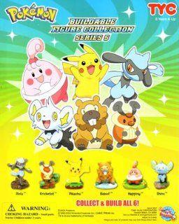 Pokemon Buildable Figure ser. 5 Capsule Toys set of 6 vending Toys: Everything Else