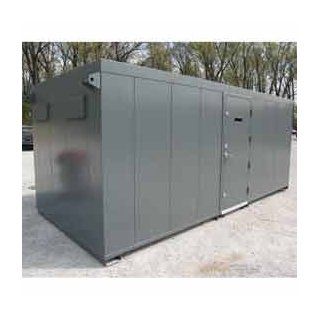 FULLY WELDED Tornado Shelter 26'x8' for 1 41 people, built in accordance with FEMA Standards (COMMUNITY STORM SHELTER): Pallets: Industrial & Scientific