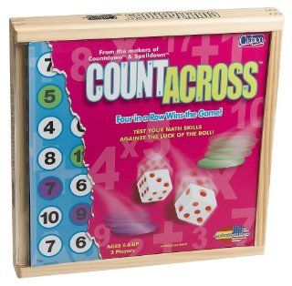 Count Across Wooden Game: Toys & Games