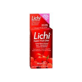 Lichi Super Fruit Diet 90 Softgels   2 Pack: Health & Personal Care