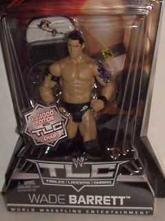 2011 WWE TABLES LADDERS CHAIRS WADE BARRETT WRESTLING FIGURE WITH 1 OF 1000 TLC CHAIR: Toys & Games